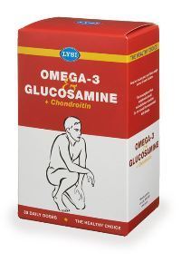 Lysi Omega-3 + Glucosamina + condroitina 30 Cap. +60 Comp.