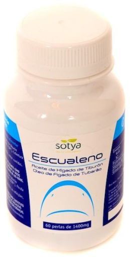 Sotya Escualeno olio di fegato di squalo 60 capsule