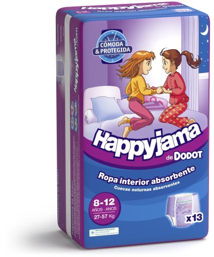 Dodot Happyjama   Unterwäsche Windelunterhose Happyjama für Mädchen 4-7 años 17-29 kg