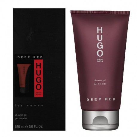 hugo boss deep red shower gel