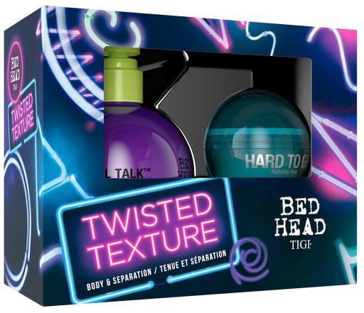 Tigi bed head twisted texture cosmetic femme 242ml set 200ml bed head small talk + 42g hard to get (615908956283)