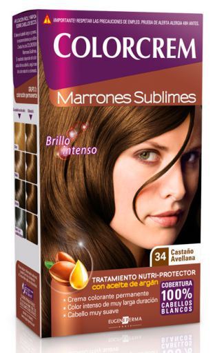 Colorcrem les raffinees 34-c.avell (casta?o avellana) (3140100204292)