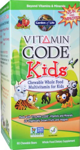 Garden Of Life Vitamin Code Kids Chewable Whole Food Multivitamin