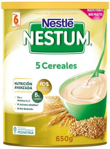 nestle nestum 5 cereals infant cereal