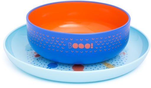 Material Irrompible Vajilla de Beb/é Color Azul Suavinex Bowl Infantil Para Beb/é Apto Para Microondas y Lavavajillas