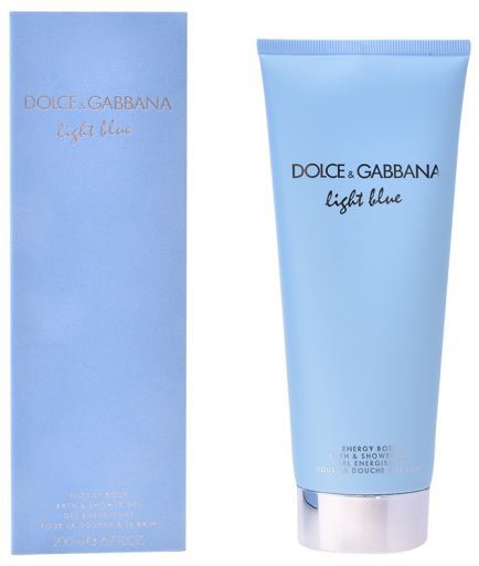 dolce and gabbana light blue shower gel