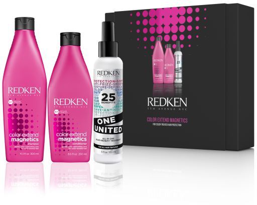 Redken Pack Color Shampoo Extend Magnetics Conditioner One United