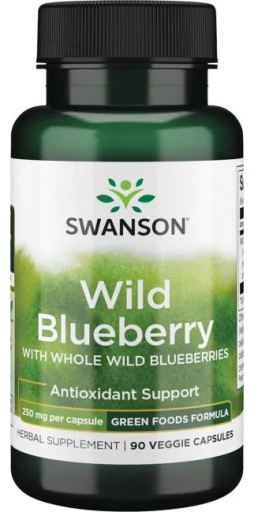 250mg 90 Kapseln Swanson Wild Blueberry 