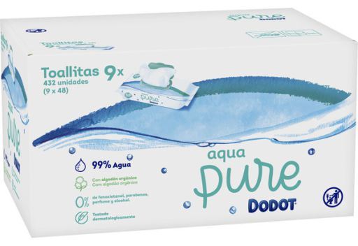 dodot water wipes