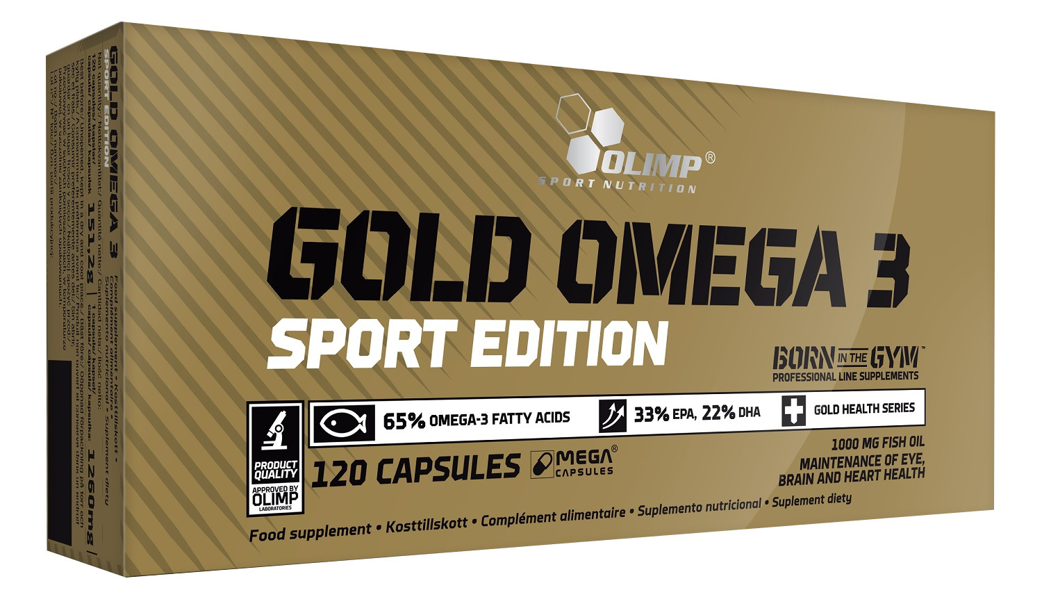 OLIMP LABS GOLD OMEGA-3 SPORTS EDITION  - 120 CAPS