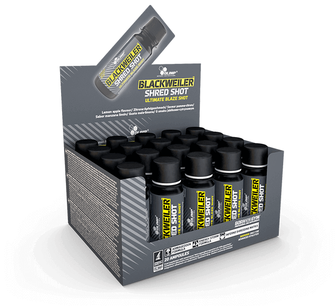 OLIMP SPORT NUTRITION BLACKWEILER SHRED SHOT  20*60 ML 20 AMPOULES