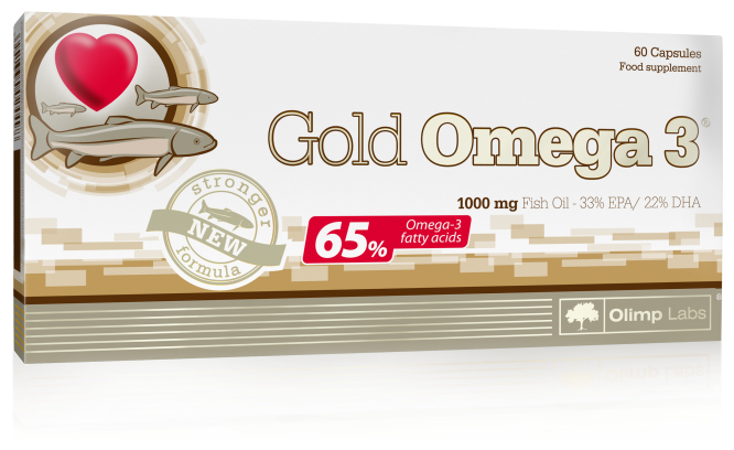 OLIMP LABS GOLD OMEGA-3 FISH OIL(1000 MG) - 60 CAPS