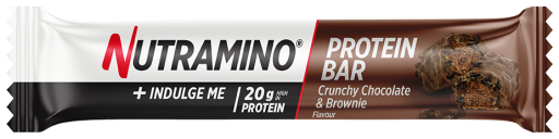 Nutramino Protein Bar Eiweiß Riegel Dark Chocolate und Orange 12x64g Protein5.1 
