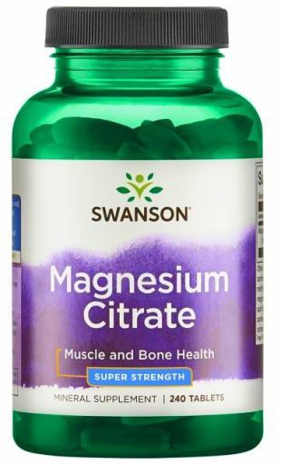 240 Tabletten VERSAND WELTWEIT SWANSON Magnesium Citrate 225mg 