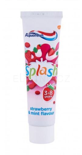 aquafresh splash strawberry and mint