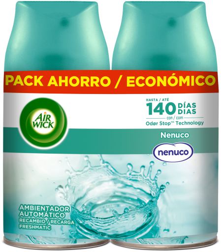 Air Wick Freshmatic Nenuco Automatic Air Freshener Spray 2 refills ... مناشف استخدام واحد النهدي